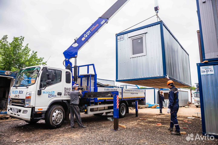 Строительная бытовка утепленная / НДС