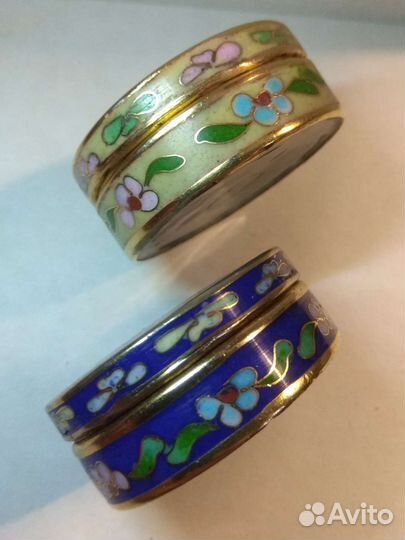 Таблетница. Клуазоне