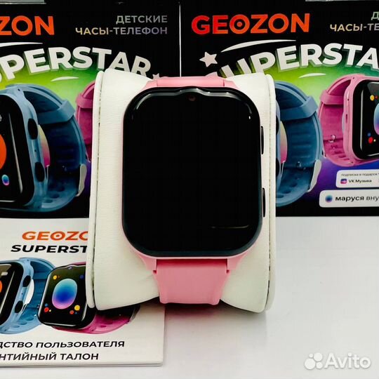 Смарт часы Geozon SuperStar Pink (G-W24PNK)