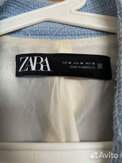 Твидовый жакет zara