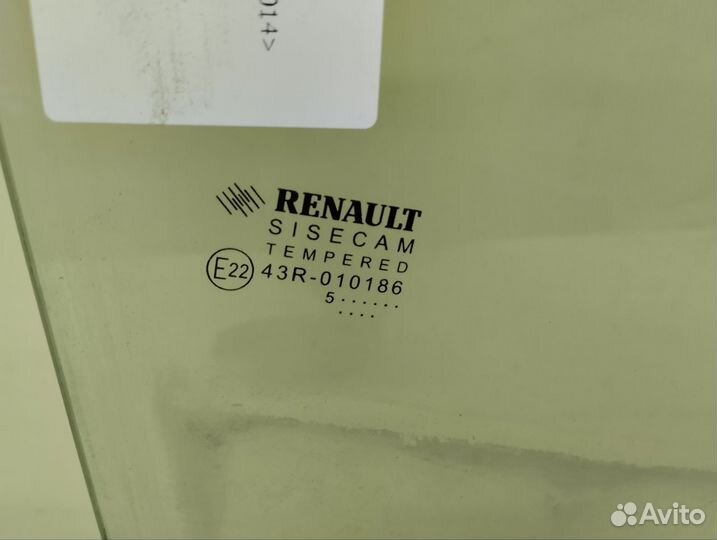 Стекло двери передней правой Renault Logan 2 2014