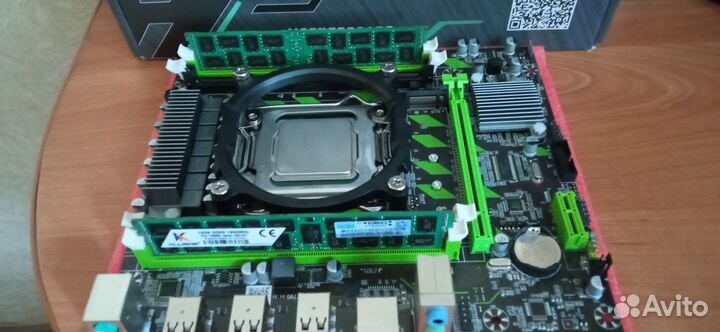 Комплект мощный пк 8 ядер 3,3Ггц, 32Гб, мать