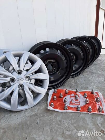 Диски штампы р 15 на hyundai solaris, Kia Rio