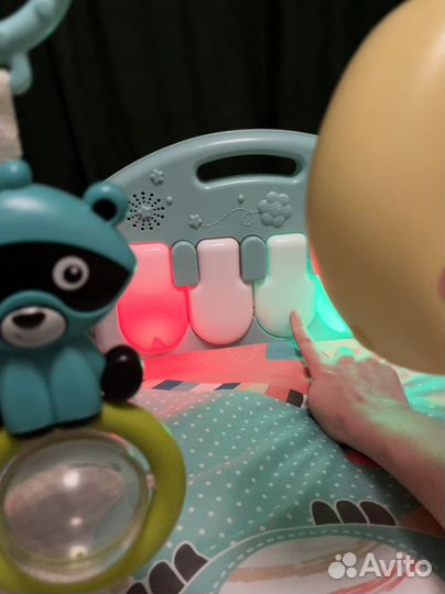 Развивающий коврик с пианино, водный коврик