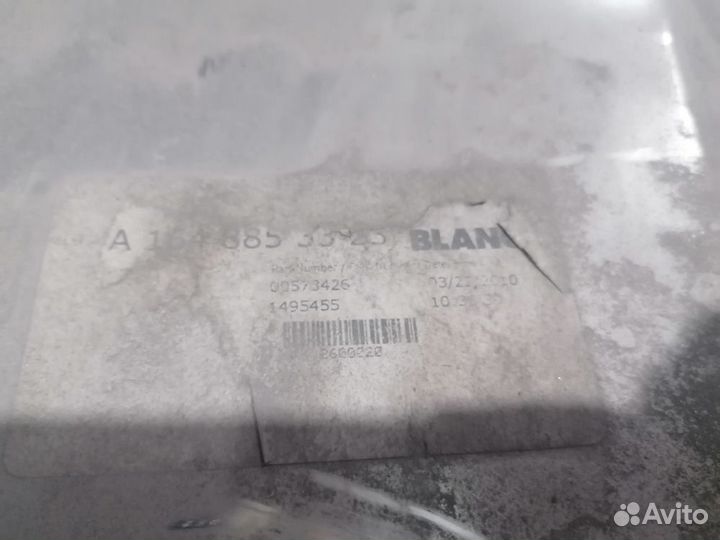 Накладка заднего бампера Mercedes W164