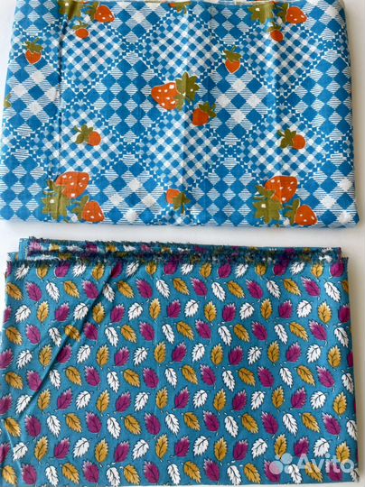 Ткань ситец бязь сатин новая СССР