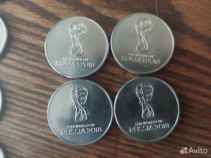 Монета чемпионат мира по футболу 2018