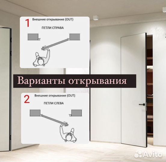 Скрытые двери invisible