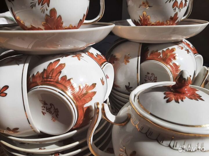 Чайный сервиз вербилки барбарис