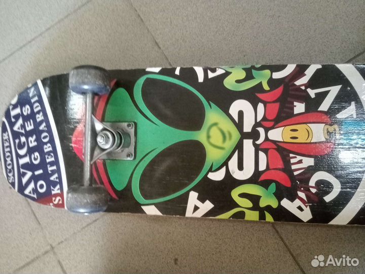 Скейтборд,в подарок подвеска