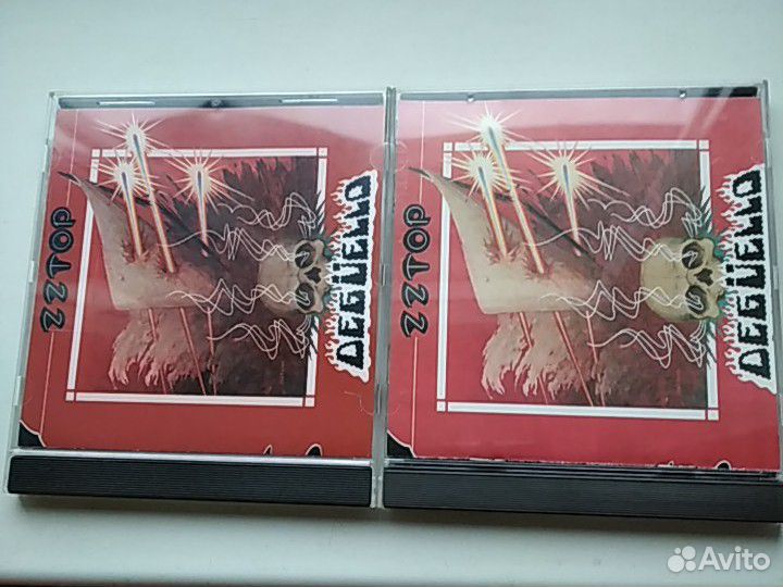 ZZ Top Van Halen CD фирменный