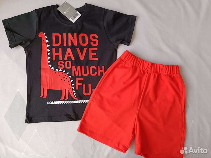 Костюм для мальчика (футболка + шорты)