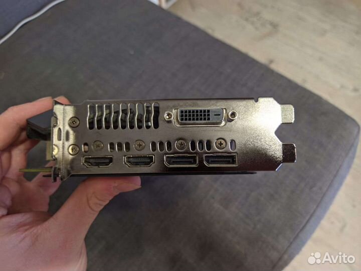 Видеокарта asus ROG strix GTX 1060 6GB