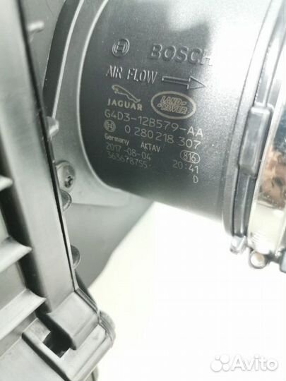 Расходомер воздуха Land Rover Range Rover Velar
