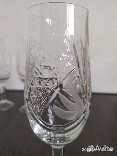 Хрустальные фужеры