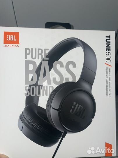 Наушники JBL накладные черные