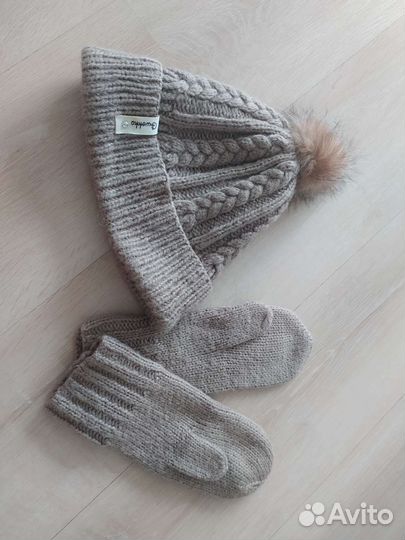 Шапка и варежки