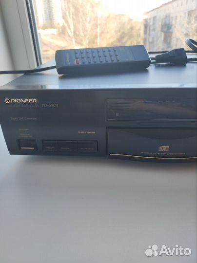 Pioneer CD-плеер, усилитель, колонки