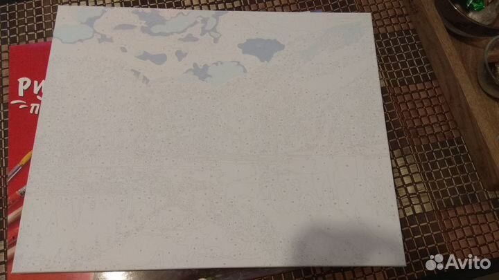 Картина по номерам новая