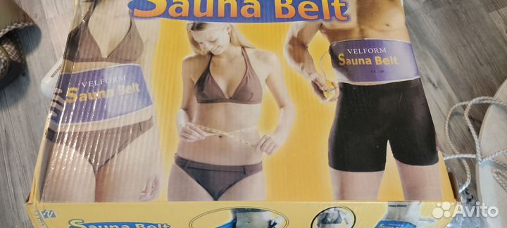 Пояс для похудения sauna belt