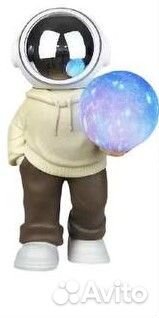 Bluetooth колонка Космонавт с подсветкой