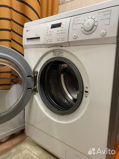 Стиральная машина бу lg 5 кг