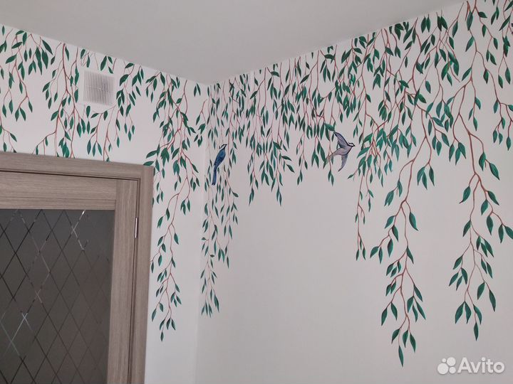 Роспись стен, картины на заказ