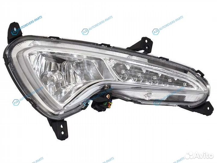 ST-221-2051R Фара противотуманная hyundai solaris