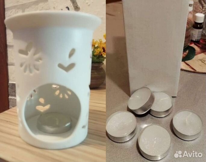 Аромалампа керамика+свечи