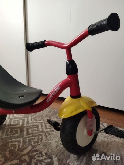 Трёхколёсный детский велосипед kettler с 2 х лет