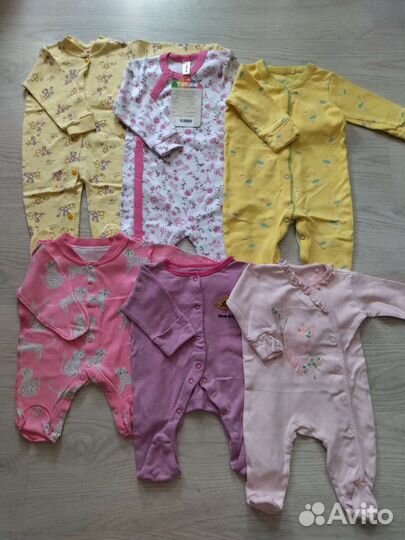 Вещи на девочку с рождения до года