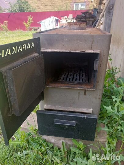 Твердотопливный котел каракан