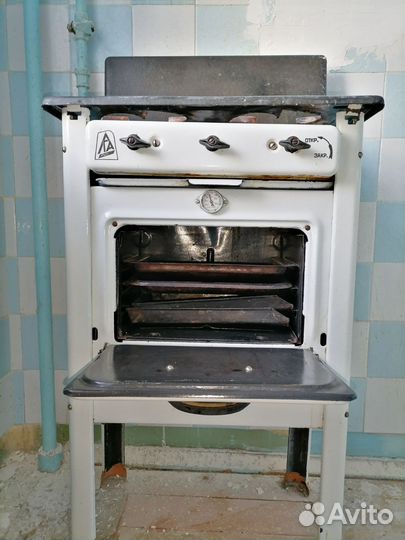 Газовая плита СССР двухконфорочная