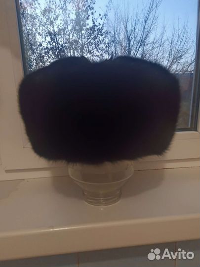 Норковая шапка мужская