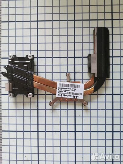 Охлаждение ноутбука HP 15-e, 17-e