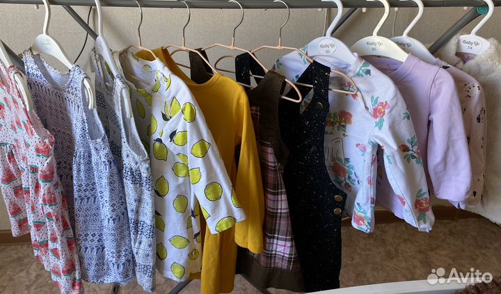 Пакет вещей на девочку 86-92