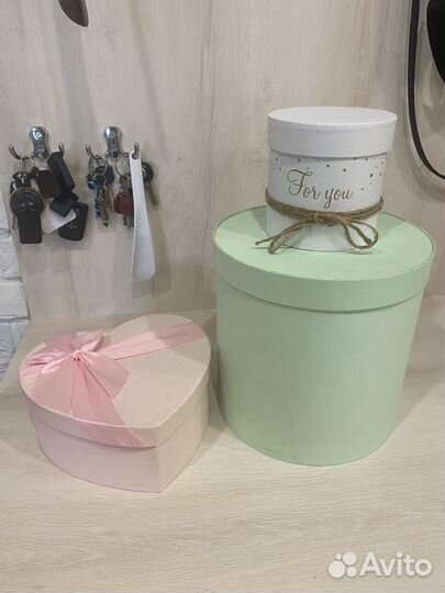 Шляпные коробки для цветов