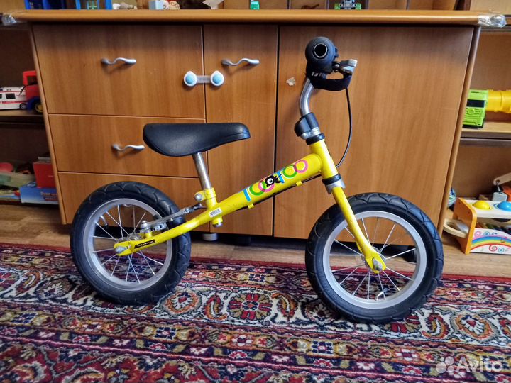 Беговел Yedoo Too Too B модель желтого цвета