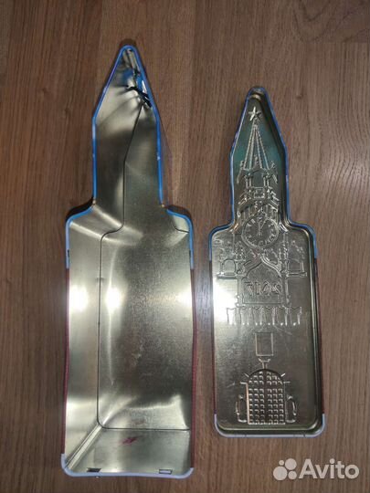 Кремлевская ёлка 2017 металлическая коробка