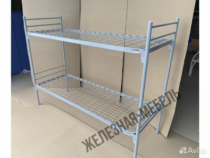 Кровать двухъярусная для рабочих «Строитель»