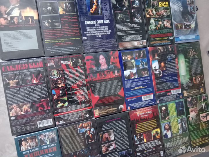 Видеокассеты ужасы запечатанные новые