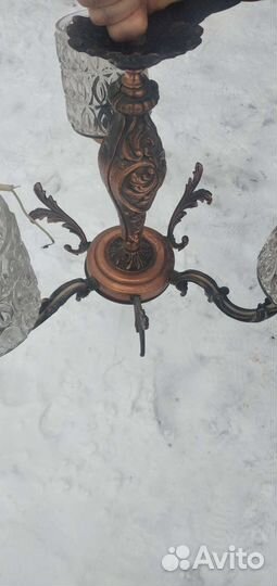 Люстры хрустальные Чехославакия СССР