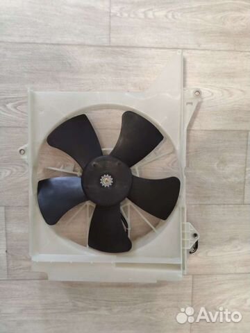Вентилятор радиатора toyota yaris vitz echo platz