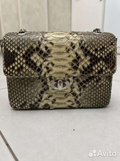 Сумка из кожи питона
