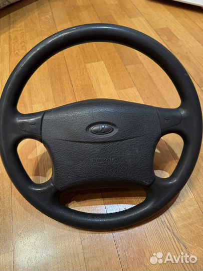 Руль priora с подушкой