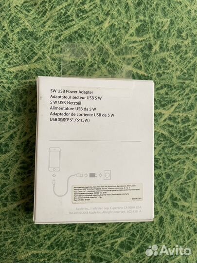 Зарядное устройство для телефона,айфон 5w