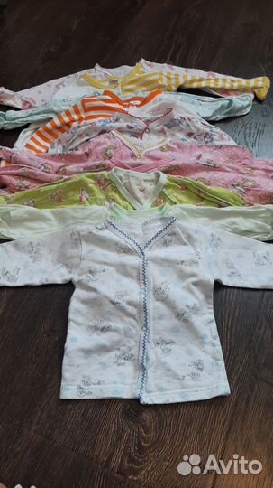 Ползунки и распашонки пакетом