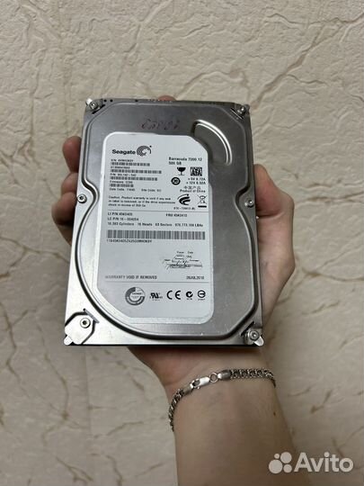 Жесткий диск Seagate Barracuda 7200 на 500gb