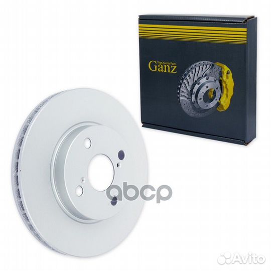 Диск тормозной передний с покрытием toyota Coro