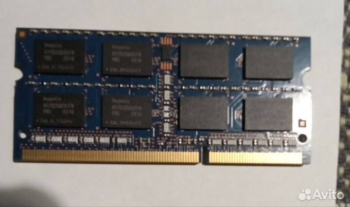 Sodimm hynix ddr3 4gb 12800s